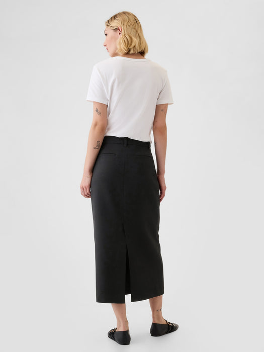 Pencil Midi Skirt