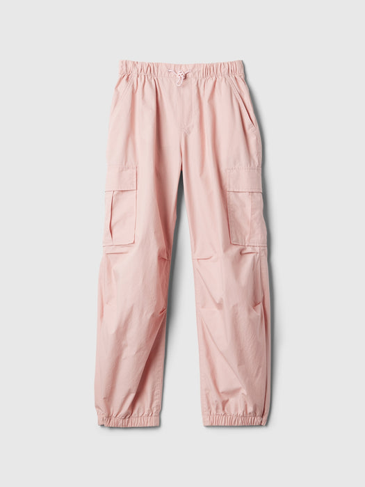 Kids Pull-On Cargo Parachute Pants