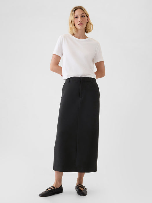 Pencil Midi Skirt