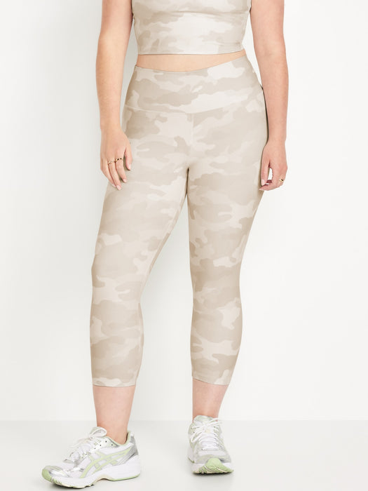 High-Waisted PowerSoft Crop Leggings