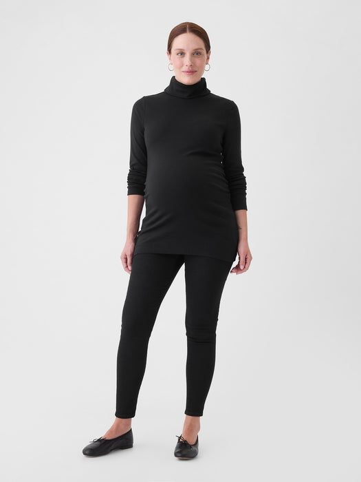 Maternity Modern Turtleneck Shirt