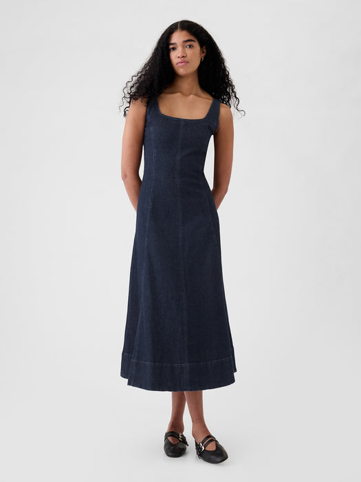 Denim Maxi Dress