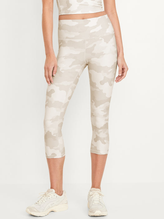 High-Waisted PowerSoft Crop Leggings