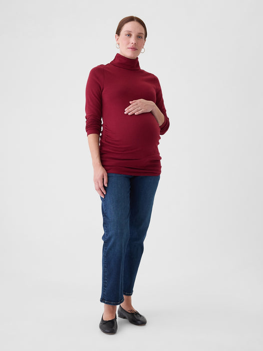 Maternity Modern Turtleneck Shirt