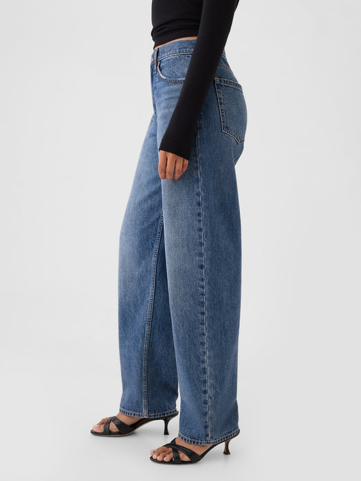 High Rise Barrel Jeans