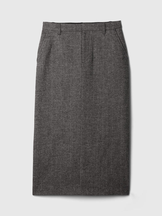 Pencil Midi Skirt