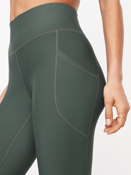 High-Waisted PowerSoft Crop Pocket Leggings