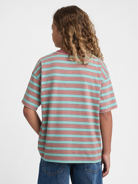 gap & madhappy kids stripe tee