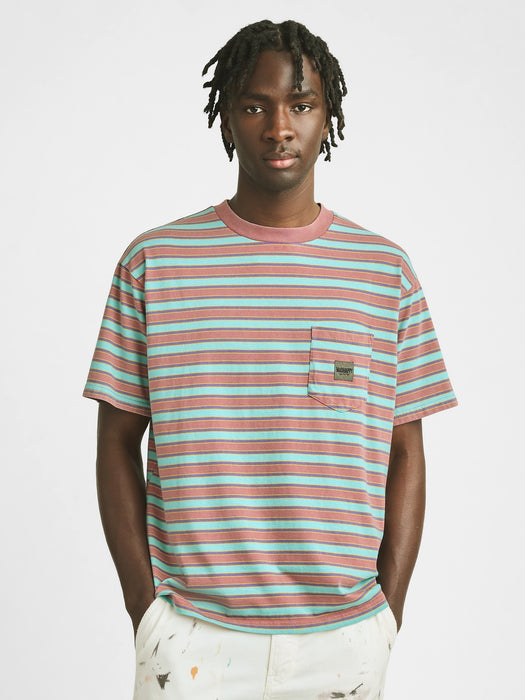 gap & madhappy stripe tee