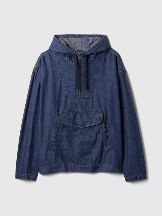 Denim Anorak Jacket