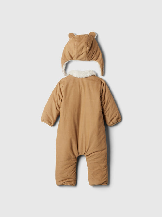 Baby Corduroy One-Piece Outfit Set