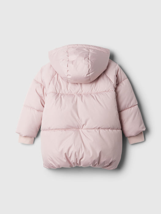 babyGap Recycled Heavyweight Sherpa-Lined PrimaLoft® Puffer Jacket