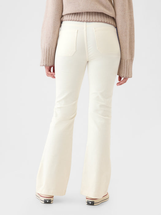 High Rise Corduroy '70s Flare Pants