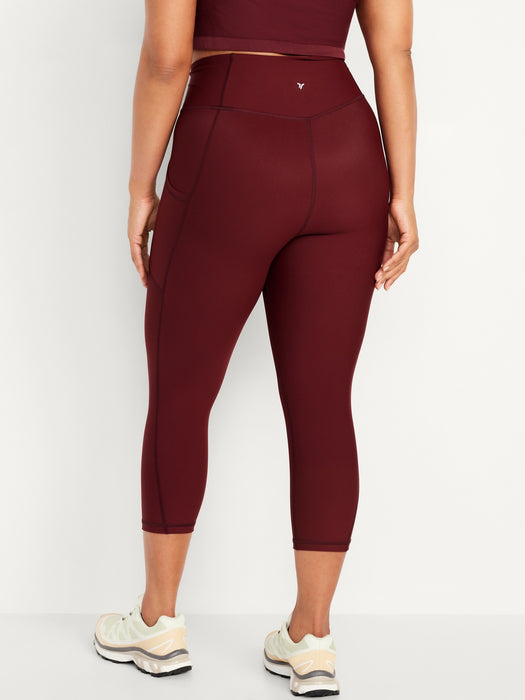 High-Waisted PowerSoft Crop Leggings