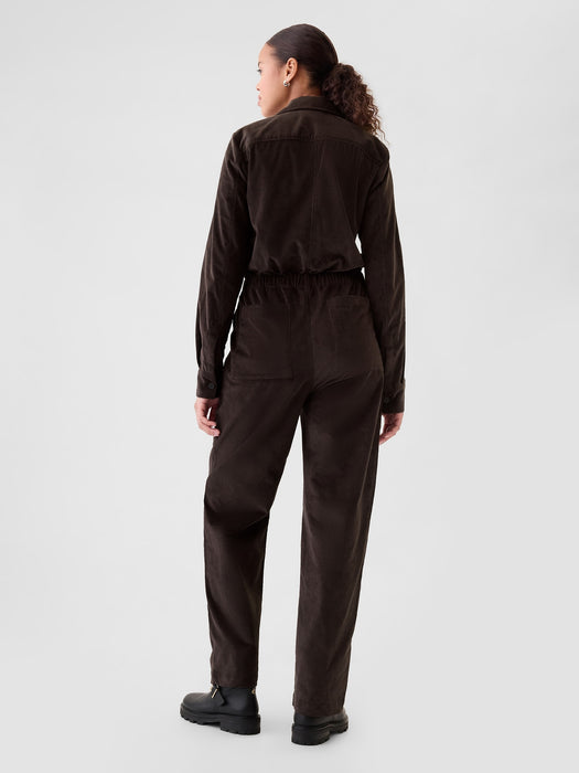 Corduroy Utility Jumpsuit