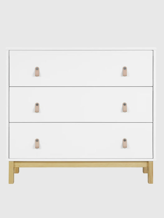 babyGap Legacy 3 Drawer Dresser with Leather Pulls and Interlocking Drawers