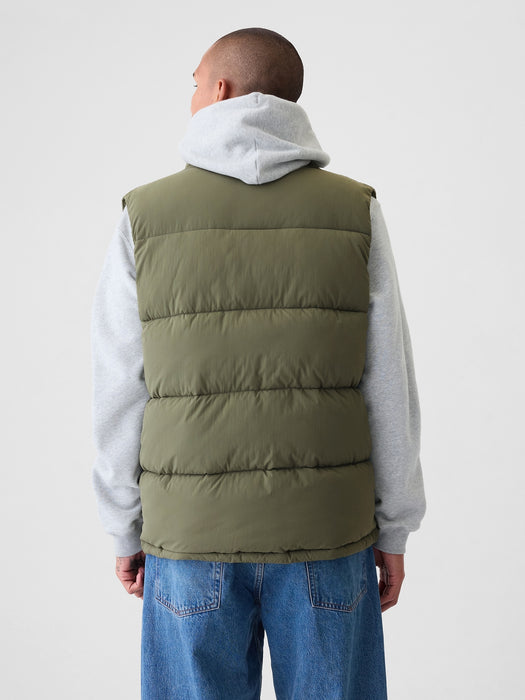 Recycled Nylon Puffer Vest