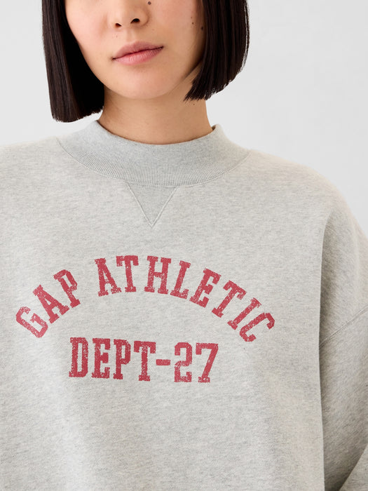 Gap Logo Mockneck Sweatshirt