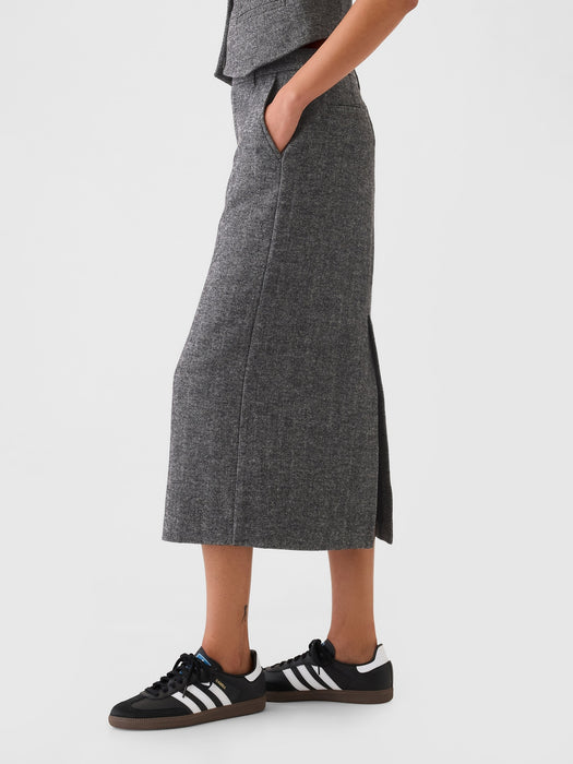 Pencil Midi Skirt