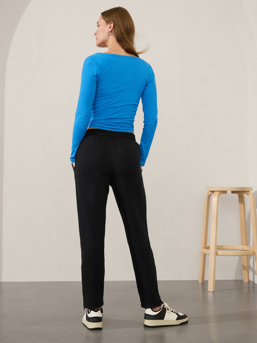 Cozy Karma High Rise Zip Pant