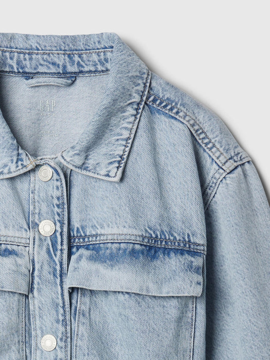 Cropped Denim Jacket