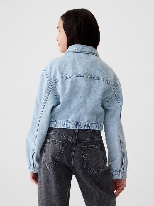 Cropped Denim Jacket