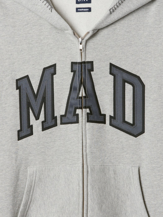 gap & madhappy mad full-zip hoodie