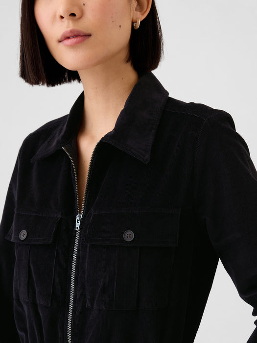 Corduroy Utility Jumpsuit