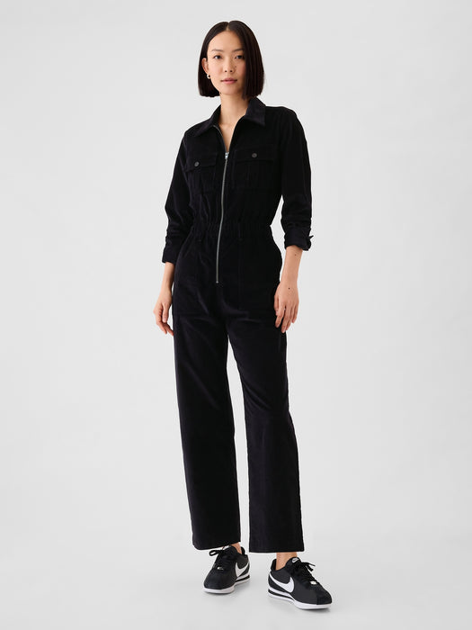 Corduroy Utility Jumpsuit