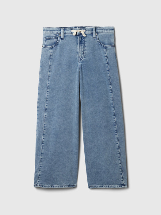 Kids Mid Rise Baggy Jeans