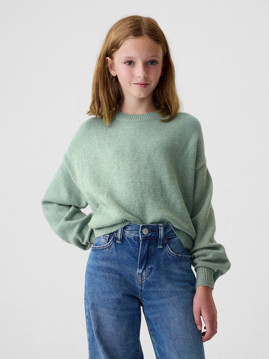 Kids CashSoft Crewneck Sweater