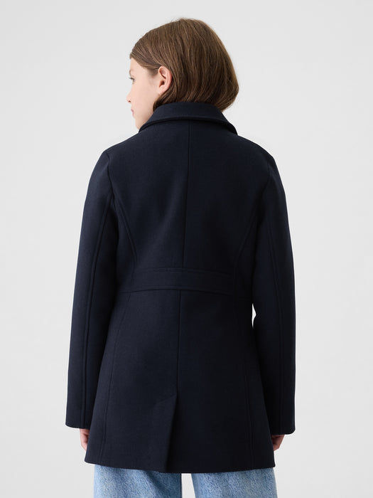 Kids Wool Peacoat