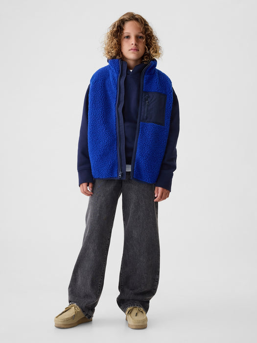 Kids Sherpa Vest