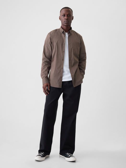 All-Day Poplin Shirt in Standard Fit