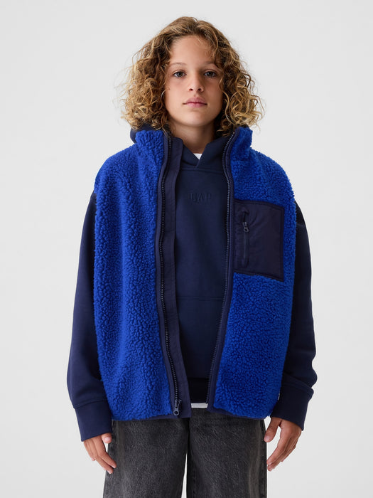 Kids Sherpa Vest