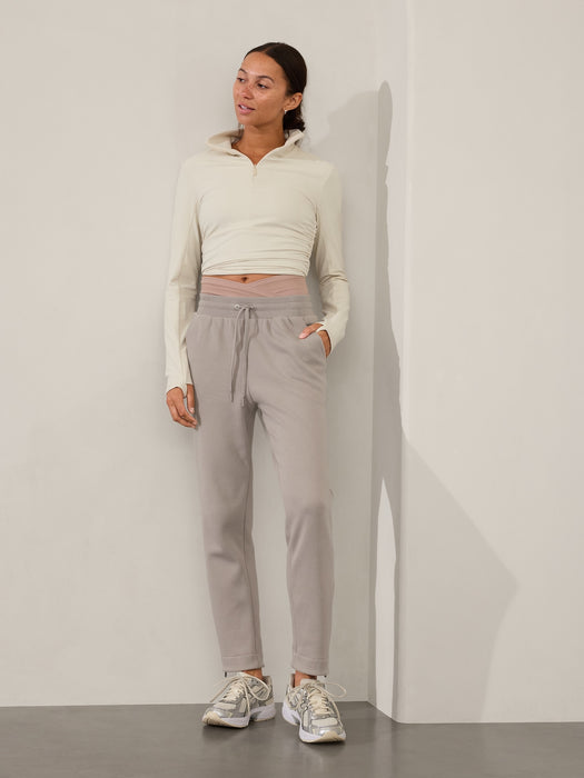 Cozy Karma High Rise Zip Pant