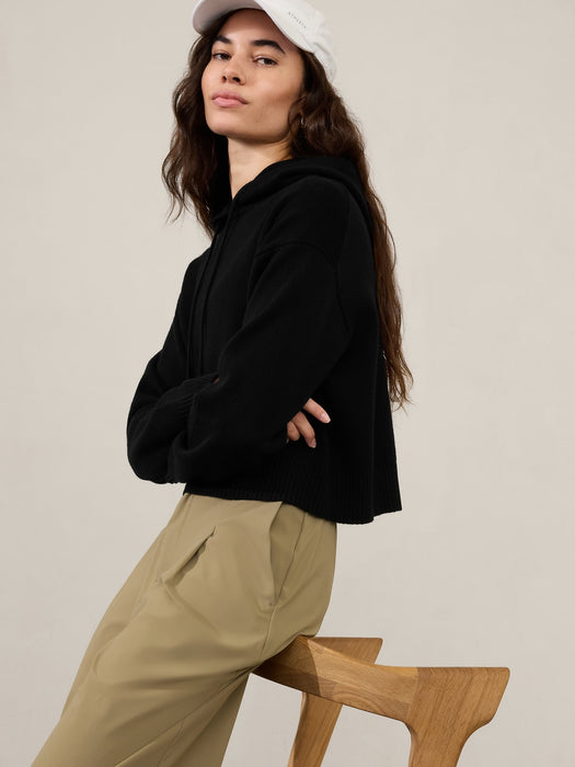 Alpine Cropped Hoodie Sweater