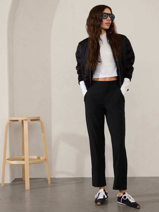 Brooklyn Lined Mid Rise Pant