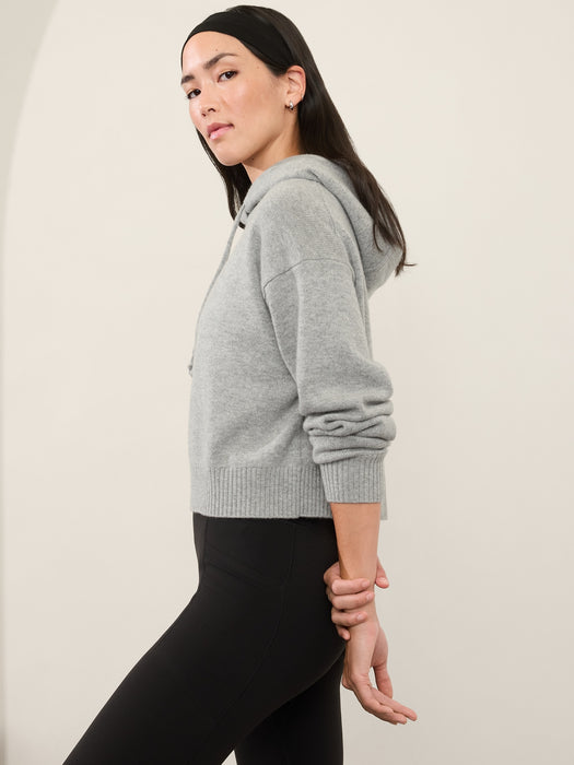 Alpine Cropped Hoodie Sweater