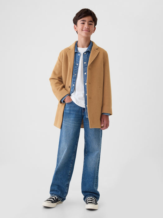 Kids Wool-Blend Topcoat