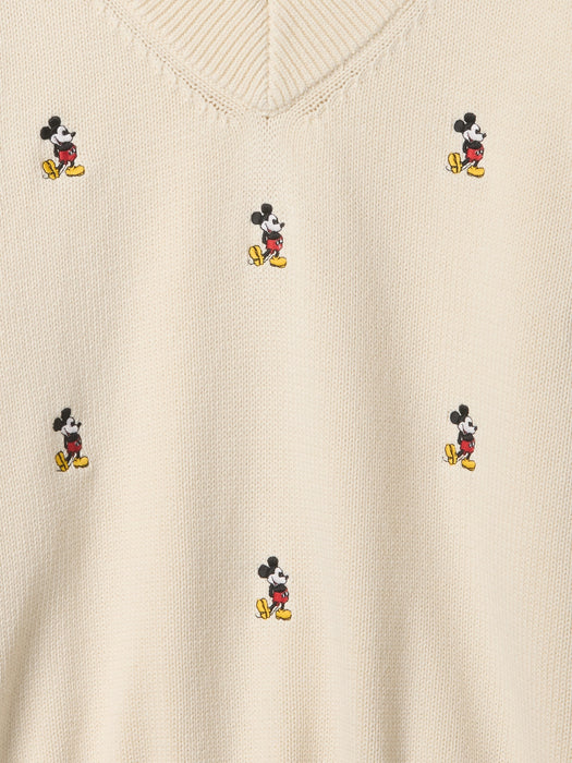 Gap × Disney Mickey Mouse Embroidered Sweater