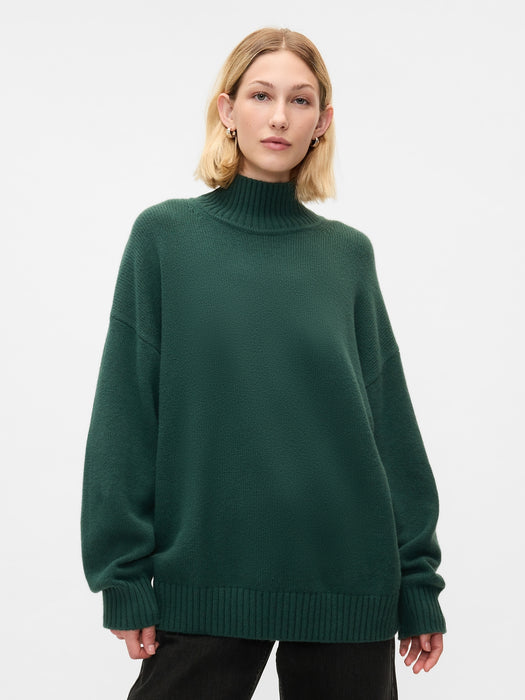 CashSoft Mockneck Sweater