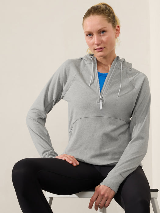 Unstoppable Fleece Lined Half Zip Sweatshirt