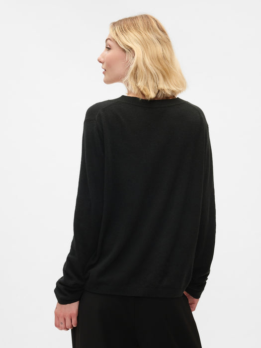 CashSoft V-Neck Sweater