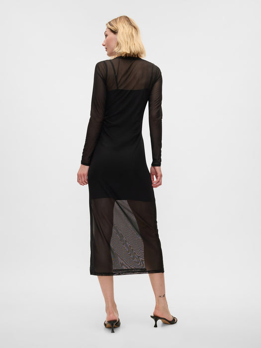 Mesh Midi Dress