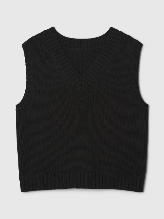 Oversized Sweater Vest