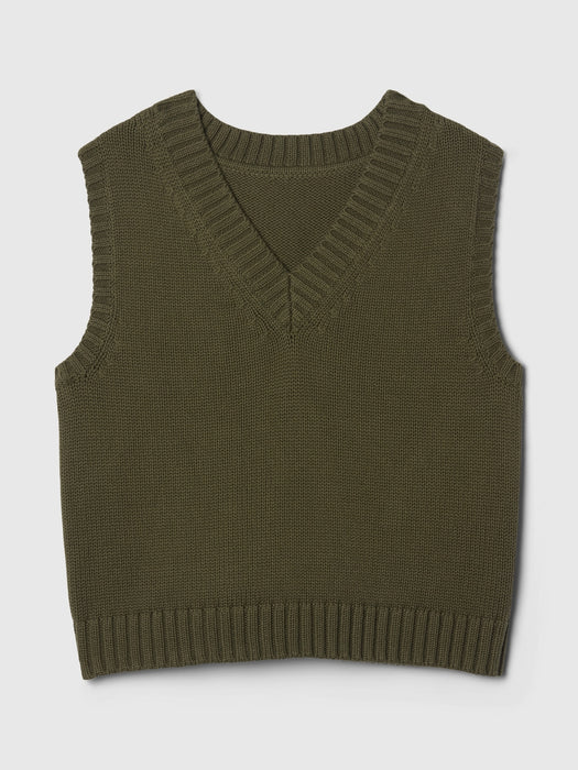 Oversized Sweater Vest