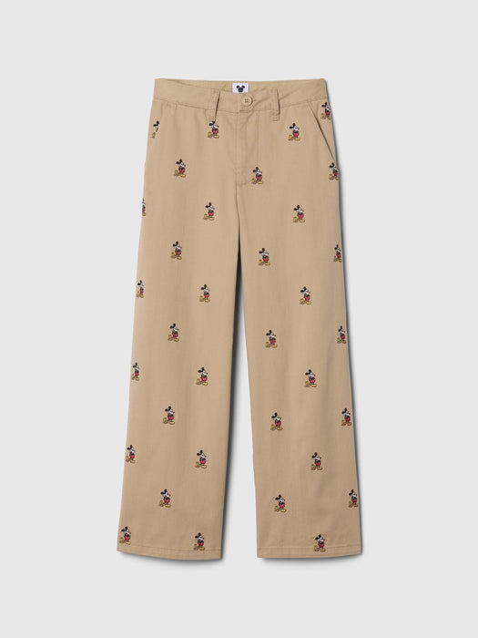 Gap × Disney Kids Embroidered Baggy Khakis