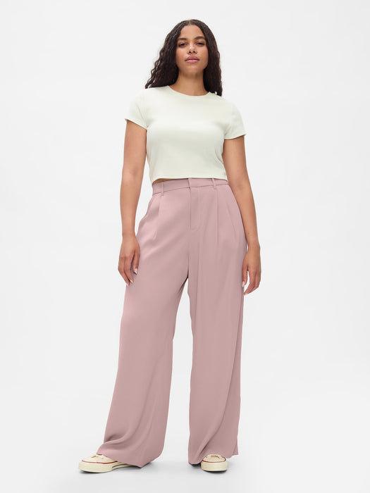 365 High Rise Pleated Trousers