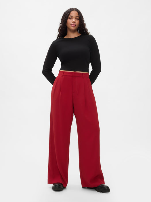 365 High Rise Pleated Trousers